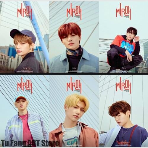 DIY Diamond Painting Stray Kids Daimond Embroidery Full Round Drill Korean Boy Group Mosaic Cross Stitch Kits Home Decoration