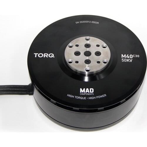 MAD M40C30 50KV 70KGS Electric Heavy Duty DC Motor for Paraglider