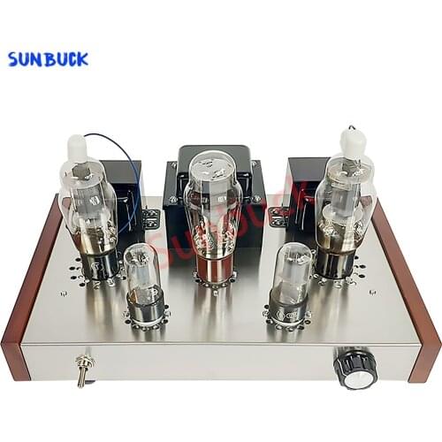 Sunbuck Class A 6n8p push fu25 tube amplifier kit DIY vacuum tube amplifier