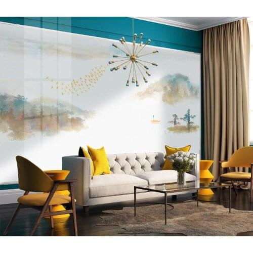 Custom Mural Wallpaper 3d Light luxury elegant landscape marble texture Living Room TV sofa Background Wall Wallpaper