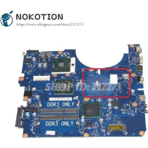 NOKOTION For Samsung NP-R530 R530 Laptop motherboard DDR3 GL40 Free CPU BA92-06336A BA92-06336B