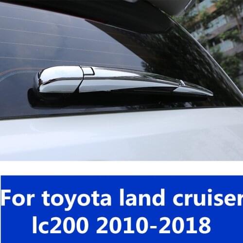 Rear wiper trim rear wiper decorative sequin strip modified special rear wiper cover For toyota land cruiser lc200 2016-2018