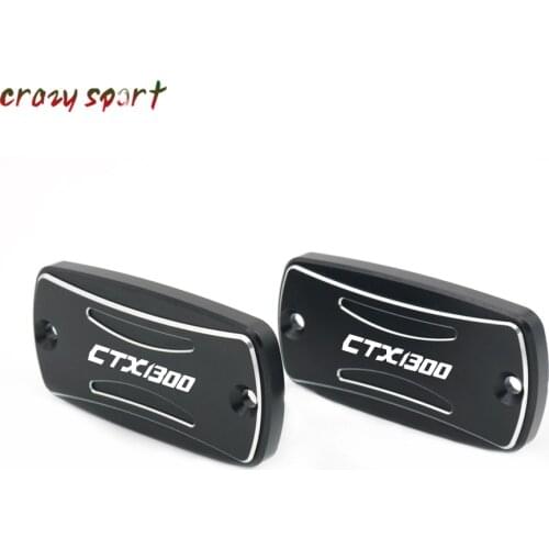 Front Brake Clutch Cylinder Fluid Reservoir Cover Cap For HONDA CTX1300 CTX 1300 2014-2017 2016 Motorcycle Accessories