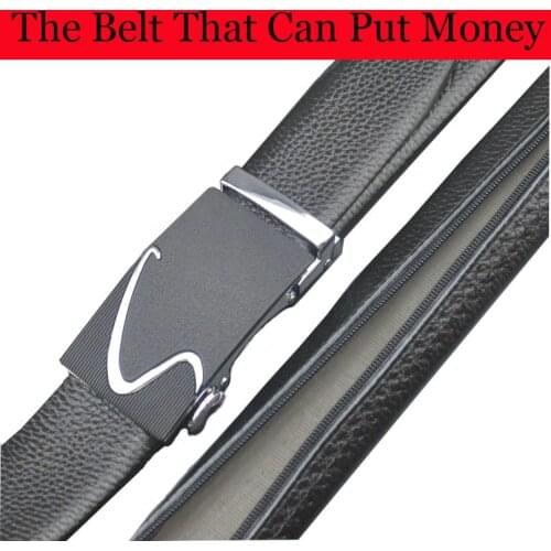 Automatic Buckle Belts for Jeans Mens Belt Designer Top Quality The Belt That Can Put Money Genuine Leather Male Belts for Men