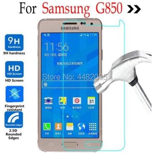 For Samsung Galaxy G850 Tempered glass Screen Protector On Samsung Galaxy Alpha G850 G850F G8508 G8508S G8509 Protective Film
