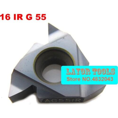 16 IR G 55 ,Indexable Tungsten Carbide Threading Lathe Inserts for Threaded Lathe Holder,thread turning tool holders