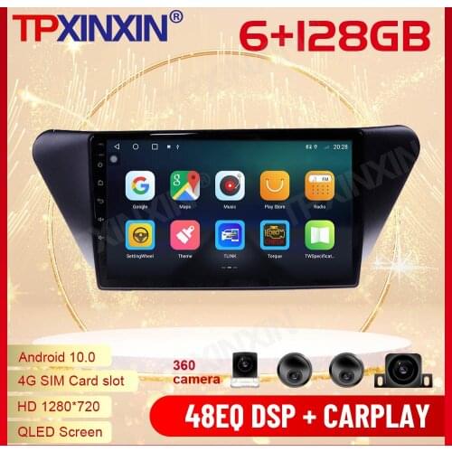 2 Din Carplay Android Radio Receiver Multimedia Stereo For Lifan X50 1 2015 2016 2017 2018 2019 GPS Navi Auto Recorder Head Unit