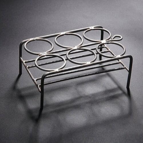 Free shipping 1Piece/lot 6-hole 30ml Nickel crucible rack support for Laboratory use