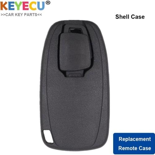 KEYECU Smart Emergency Remote Car Key Shell Case for Audi A3 A4 A5 A6 A8 S3 S4 S6 S8 Q7, Fob Transponder Chip Key With ID48 Chip