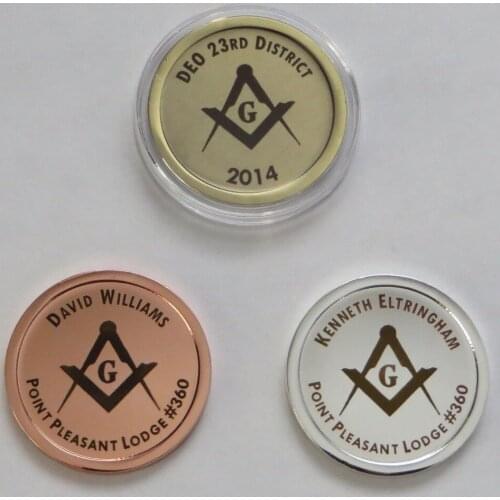 Cheap printed Epoxy coins low price high quality aluminum alloy coins