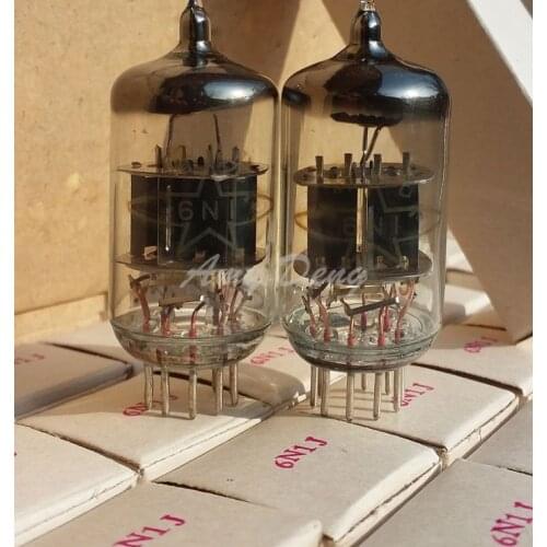 New original box, 6n1 electron tube, class J substitution, 6H1N, 6N1, ECC85 electron tube