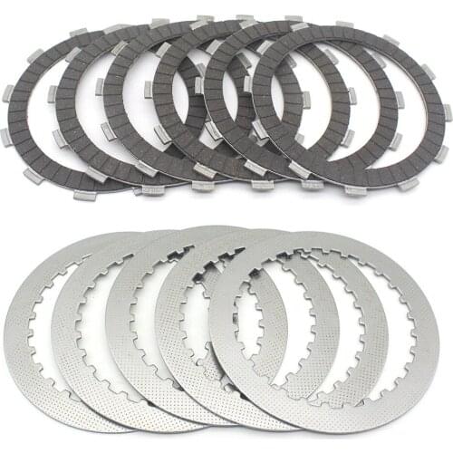 Motorcycle Friction Clutch Plates For Honda CBR400 CBR600F CB400 CB CBR 400 22201-MW3-960 22201-MW3-600
