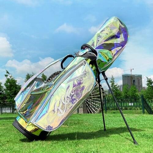 Hot New Golf Rack Bag Colorful Transparent Bag Cover Golf Shoes Bag Waterproof Material