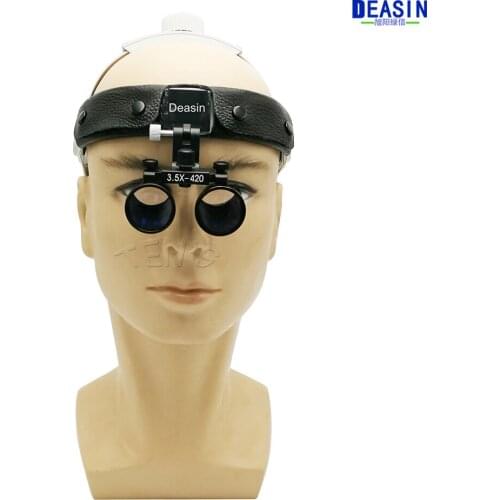 Good Quality 2016 NEW 3.5X times enlarge easy wearing surgery operation surgical Magnifier Dental Loupe