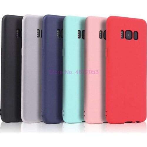 500pcs Matte Case For Samsung Galaxy A3 A5 J7 J5 J3 2016 2017 J2 J5 J7 prime S7 S8 S9 S10 J4 J6 A6 A8 plus Note 8 9 silicone