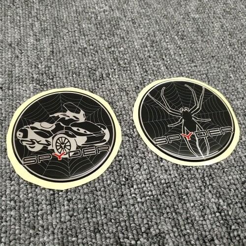 On-Road For Can Am Spyder RT F3 Stickers Decal 3D Emblem Logo Side Panel Protector Fairing Fender