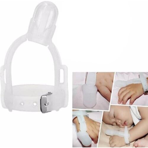 Non-Toxic Silicone Baby Nipple Thumb Sucking Stop Finger Kit Sucking Guard Treatment Thumb Correction Bite Stop Breast Care Pads