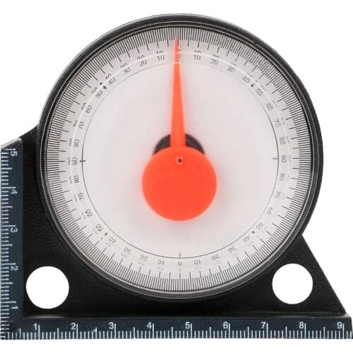 NICEYARD Measurement Tool Angle Measurement Protractor Tilt Level Practical Slope Measuring Instrument Clinometer Gauge