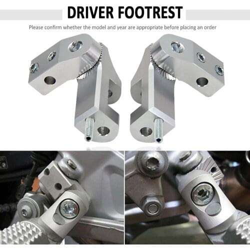NEW Motorcycle Adjustable Driver Footrest Passenger Lowering For Honda Fireblade /Hornet 600 Model 2005