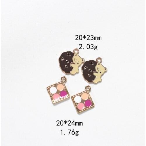 Novelty earrings, Korean earrings, weird jewelry, squirrels, makeup box, dripping alloy jewelry accessories, earrings pendants