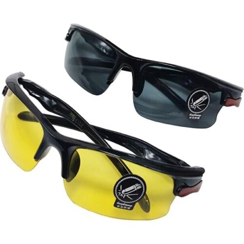 1pcs Day use night uv protection new dustproof explosion-proof non-polarized comfortable driving bicycle sunglasses