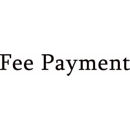 Fee Payment