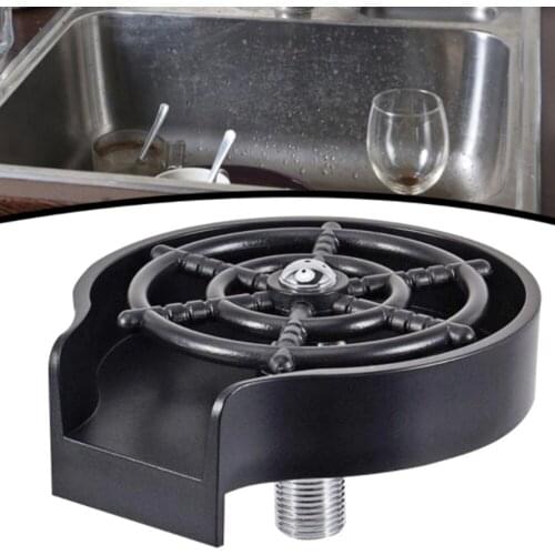 Sink Cup Washer Glass cup Cleaning Tool Rinser For Baby bottle Cup Washer Bar Kitchen Sink Accessories