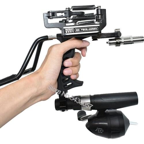 Professional Fishing Slingshot Set Powerful Fishing Catapult Laser Slingshot Super Strong Slingshot Outdoor Hunting Shooting
