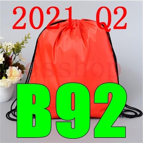 Latest 2021 Q2 BB92 New style BB 92 Bunch of pocket and Pull on the rope bag Handbag