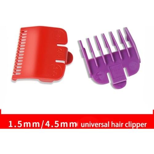 1.5mm 4.5mm Universal Hair Clipper Limit Comb Cutting Guide Attachment Size Barber Replacement Hair Care Styling Tool Set