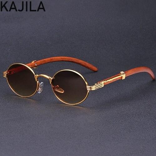 Vintage Steampunk Sunglasses Men 2021 Luxury Brand Small Circle Sun Glasses For Women With Box PC Punk Sunglass Lentes De Sol