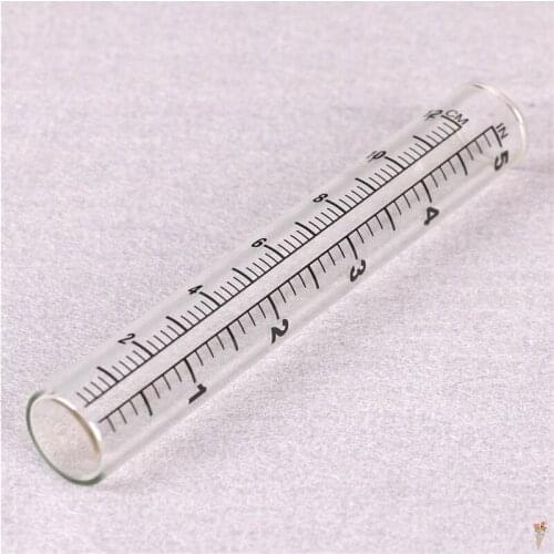 14 X2.2cm 1Pc Glass Rain Gauge Replacement Tube For Laboratory Outdoor Home Garden Yard Supplies
