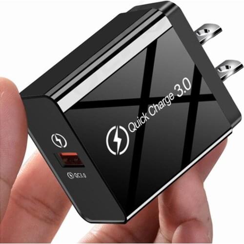 18W PD Quick Charger USB Charger QC3.0 Fast Charging USB Wall Phone Charger US EU Plug For Samsung Xiaomi iPhone 12