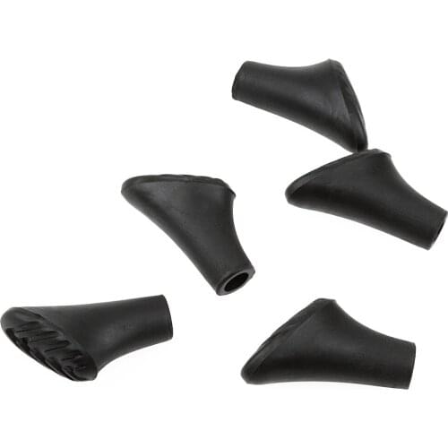5Pcs Rubber Alpenstock Head Cover Walking Stick Pole Hammers Tip Case Protector