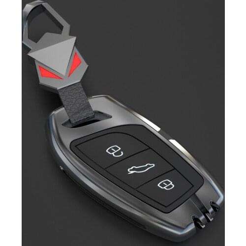 Car Zinc Alloy Key Case Key cover for MG MG6 ZS HS EV EZS EHS mg3 gs mg7 GT 2015 2016 2017 2018 2019 2020 Auto Accessories