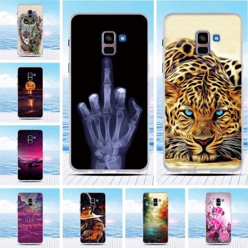 For Samsung Galaxy A8+ (2018) SM-A730F A730F/DS Case Soft TPU Cover Phone Case For Samsung Galaxy A8 Plus Case Silicone Cover