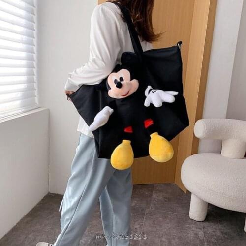 Mickey Mouse Handbags Women Bags Designer Hand Bags Women 2021 Big Shopper Shopping Fashion Retro Handbag Female Shoulder Bags