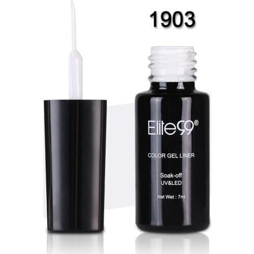 Elite99 7ML Nail Painting Gel Line Varnish Nail Polish Liner Spider Flowers Drawing Glitter Lacquer For Nails Art Gel Paint DIY