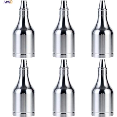 IWHD DIY E27 Retro Socket Lamp Base Holder Industrial Bottle Pendant Light Socket Base Retro Light Screw Socket Light Fittings