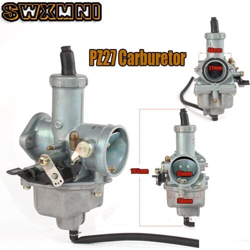 PZ27 Carburetor For Keihin PZ27 Motorcycle Carburetor Carburador Used for Honda CG125 CG150 Model Motorbike Dirt Bike Quad ATV