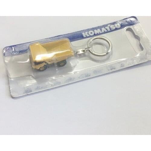 China supply HD605 Highway Dump Truck key ring Key chain for komatsu