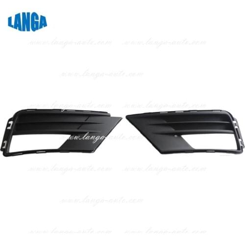 2K5853665F 2K5853666F For VW Caddy 2016 - Fog Lamp Cover with Hole Front Bumper Grille Left & Right