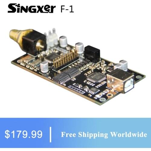 SINGXER F-1 XMOS USB Digital Interface Module With XU208 Chip High End U8 Upgraded Version