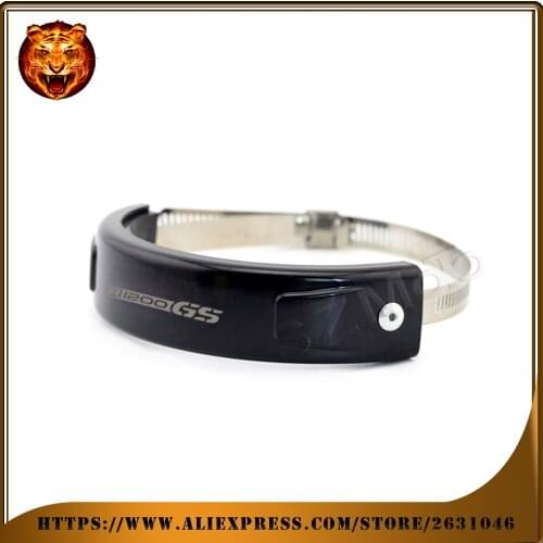 Motorcycle Accessories For BMW R1200GS 2018 Silencer Round Oval Exhaust Protector Protect Can Cover Circle 100mm-140mm 2014 13