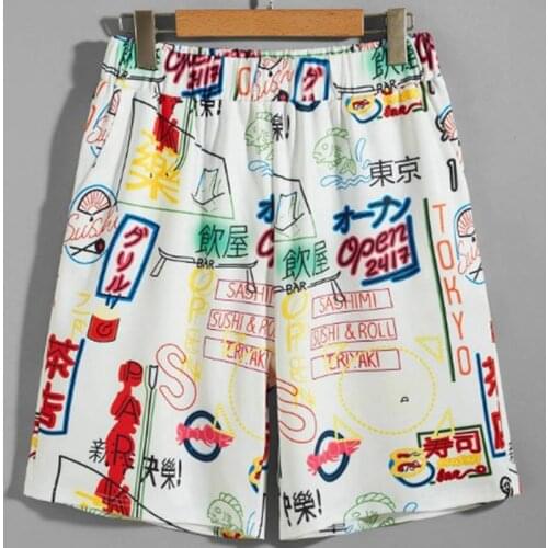 2021 Mens Summer New Trend Beach Holiday Style Fashion 3D Printing Outdoor Leisure Fitness Surfing Swimming Beach Shorts