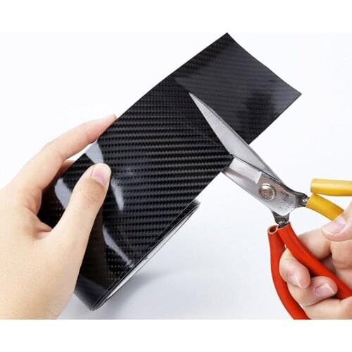 For Jeep Patriot 2021 2018 2019 2020 Carbon Fiber Scuff Plate Door Sill Front Step Scuff Plate Protector Guard Strip Car Styling