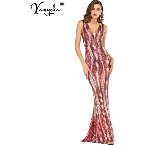 Sexy Green Red maxi Sequins summer dress women party Elasticity bodycon long dress elegant vintage club ladies dresses vestidos