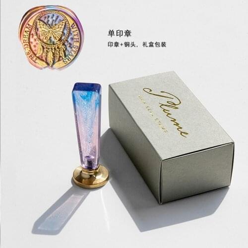 Retro Sealing Wax Furnace Stove Pot Wood Handle Sealing Wax Spoon for Wax Sealing Decorative Wax Stamp Craft Gift