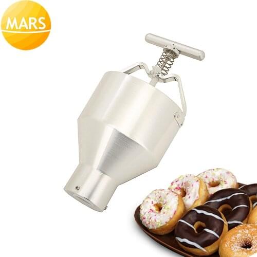 Hand Press Donut Maker Mini Doughut Machine Donut Dropper Stainless Steel Doughnut Cake Machine Maker