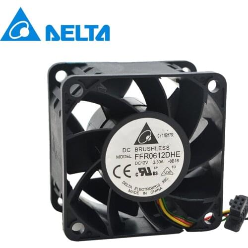 Delta FFB0612DHE 60mm For DL380 G6 G7 463172-001 496066-001 12V 3.3A 6038 cooling fan